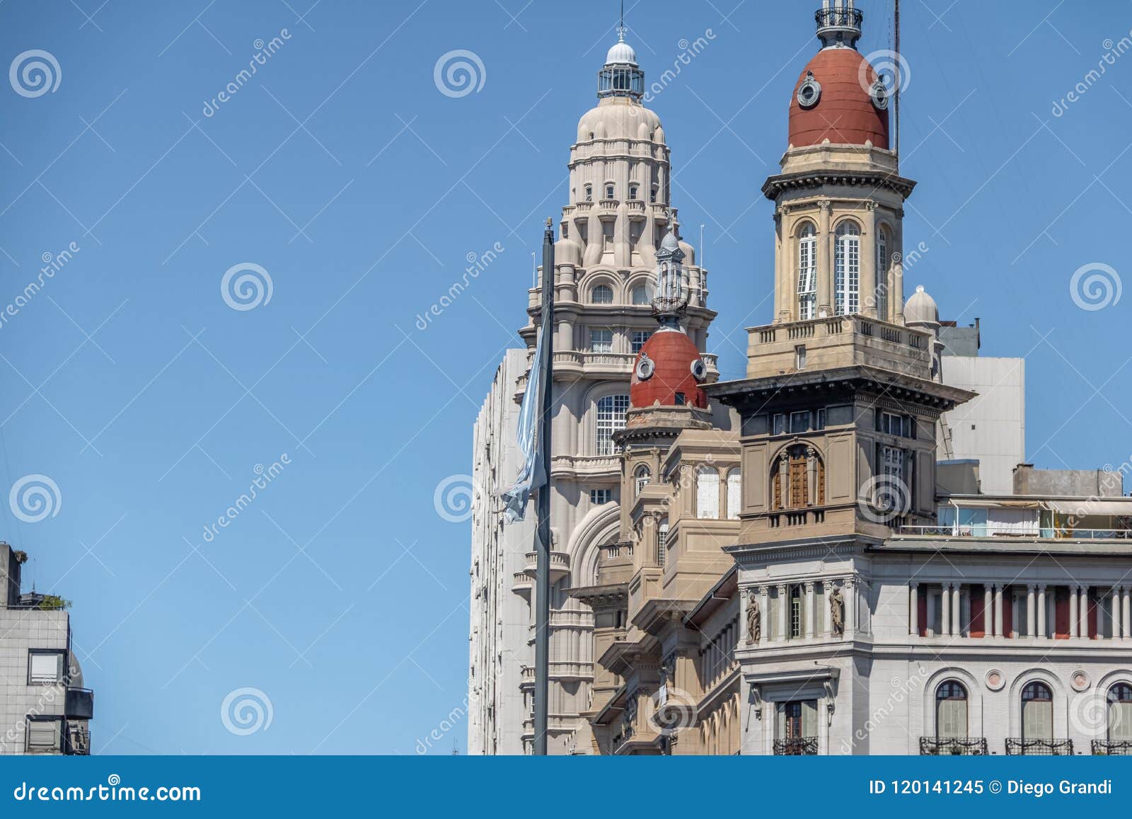barolo palace and la inmobiliaria buildings - buenos aires, argentina