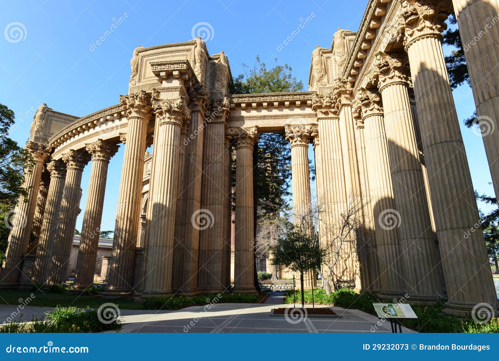 Palacio de bellas arte en San Francisco California