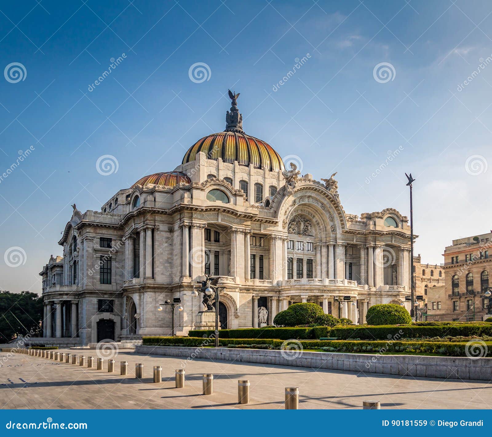 palacio de bellas artes fine arts palace - mexico city, mexico