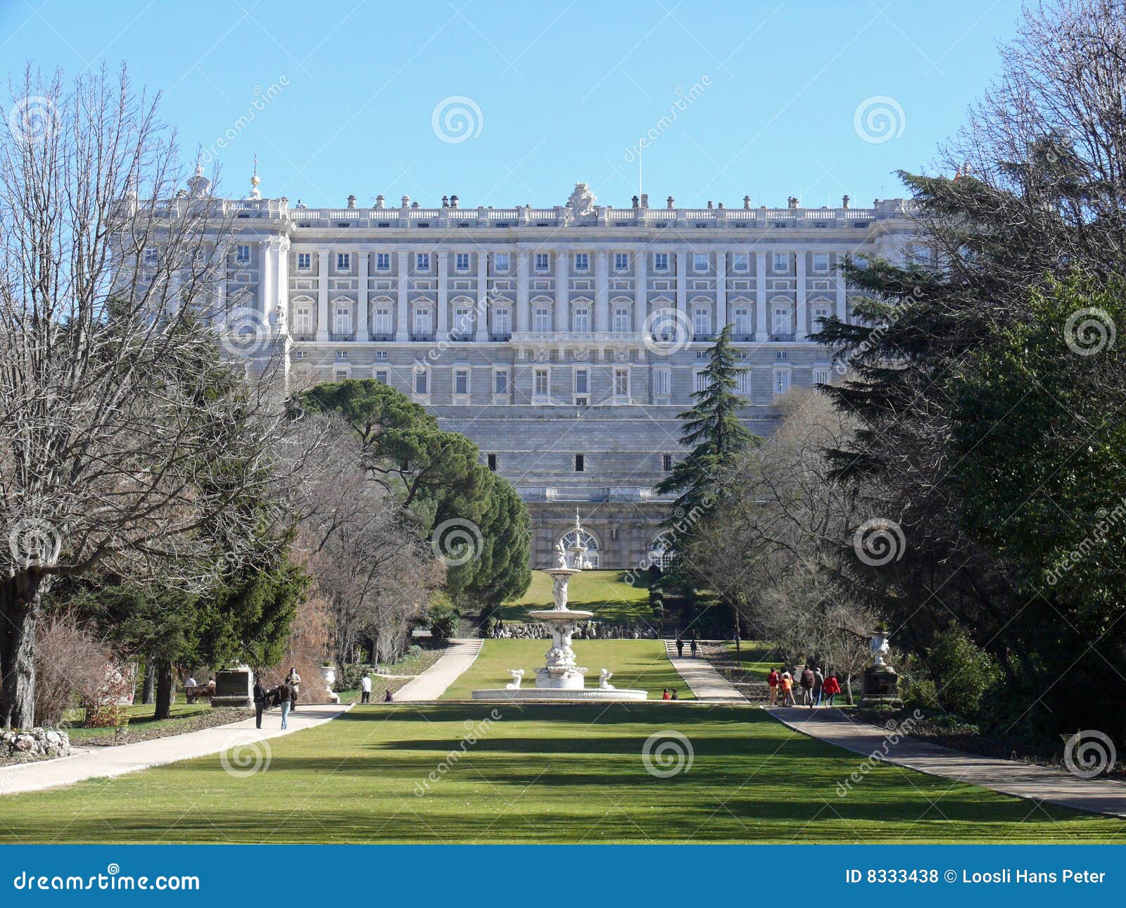 palacio real in madrid, spain