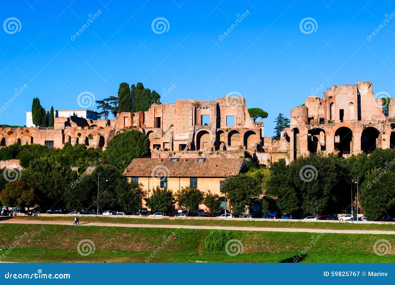 palatine hill in rome italy