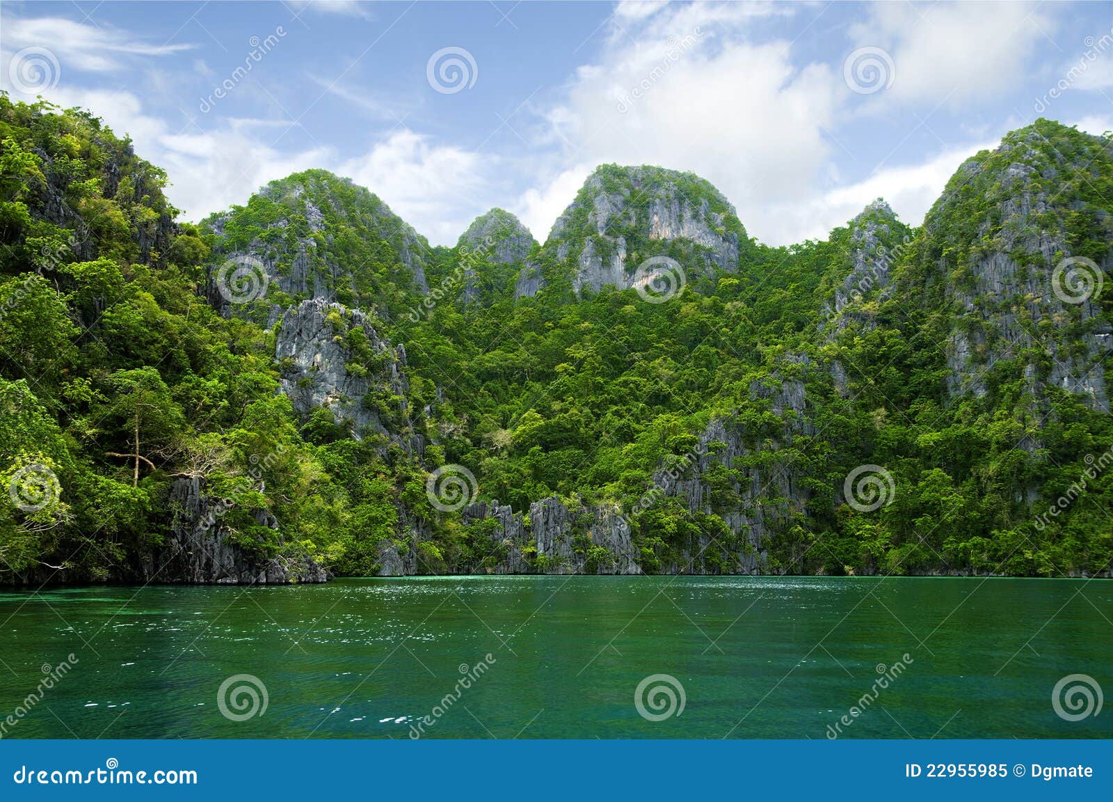 rocky granite island palawan philippines
