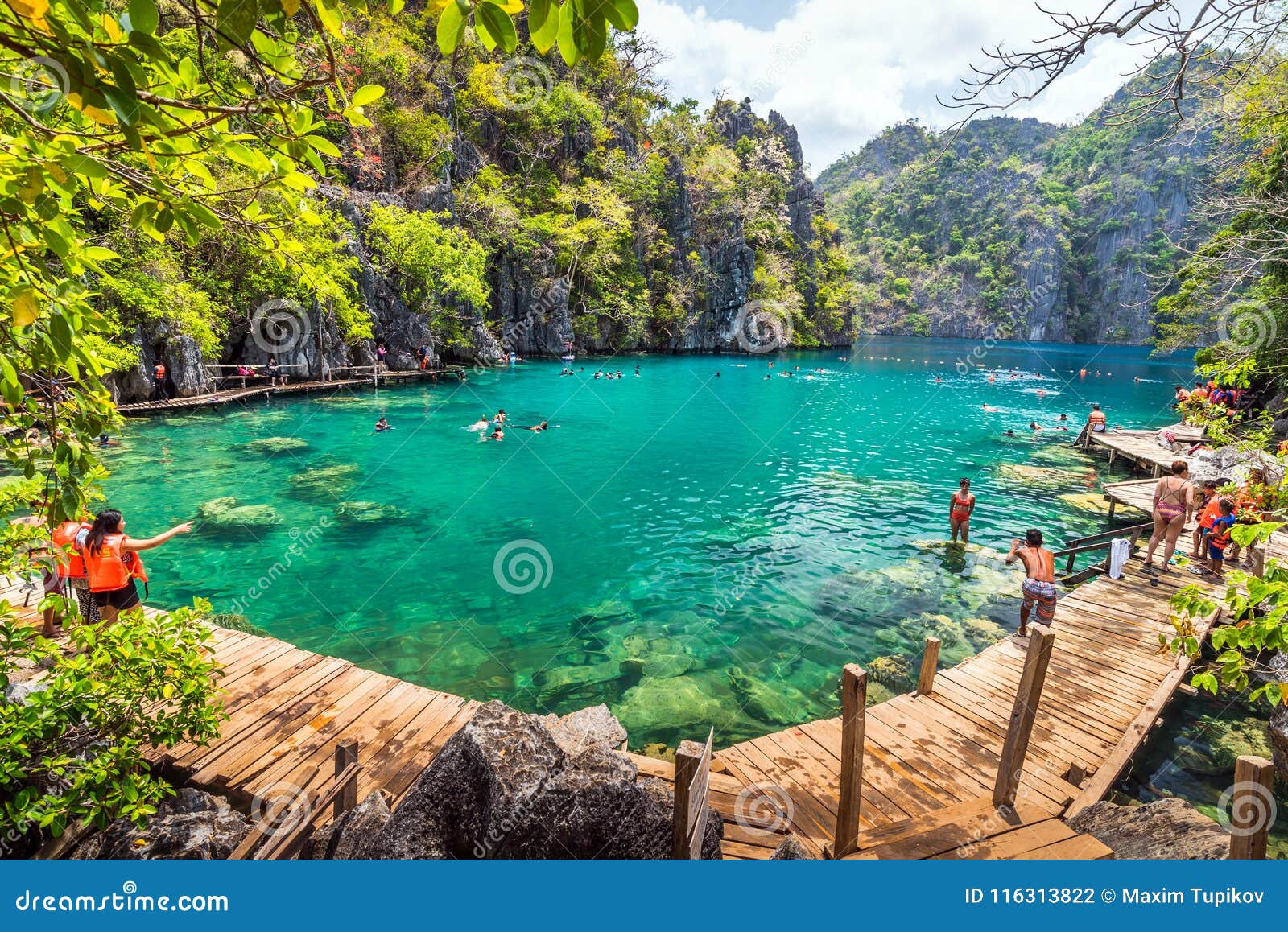 Kayangan Lake Map