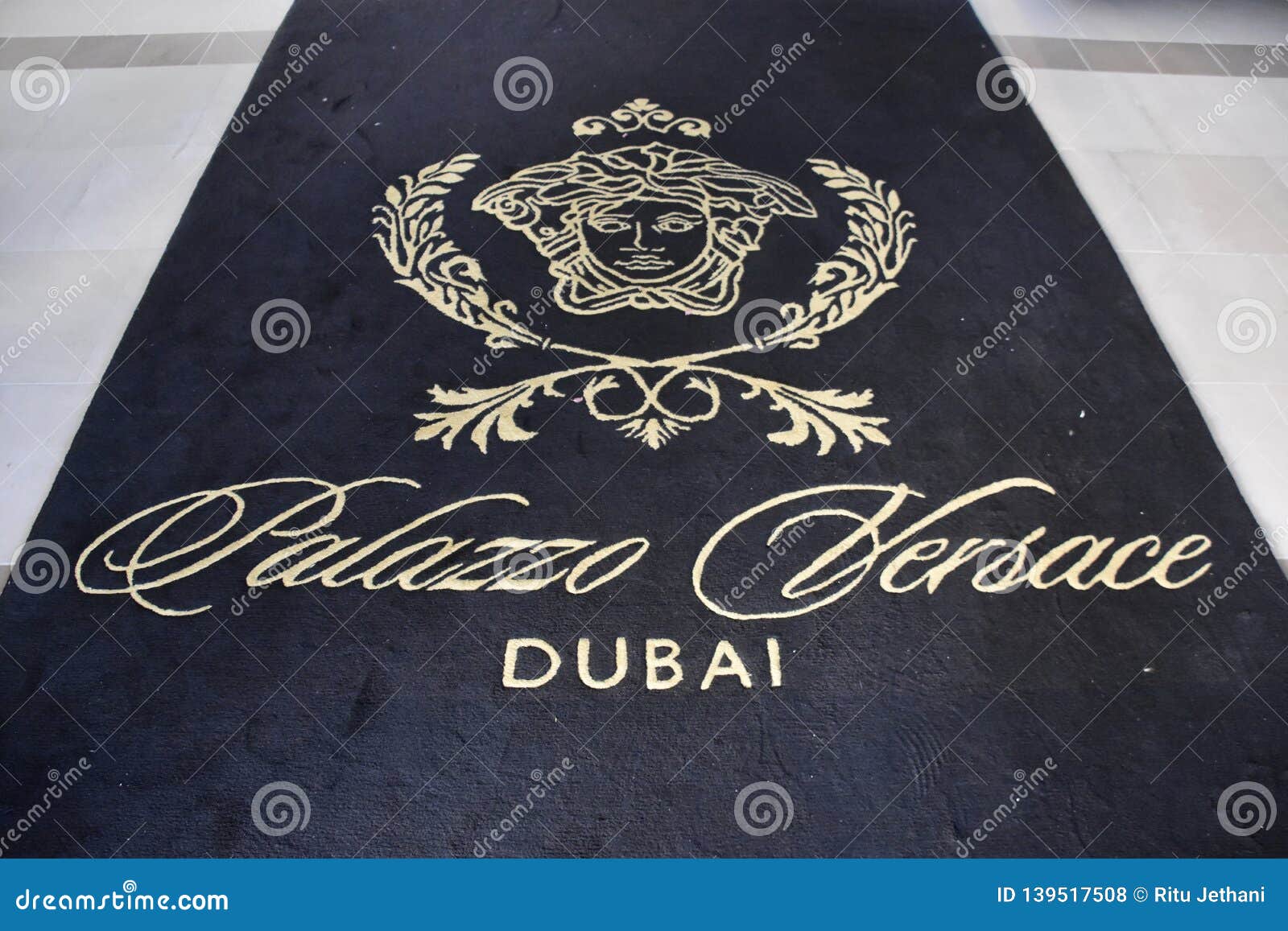 Palazzo Versace in Dubai, UAE Editorial Stock Photo Image of culture