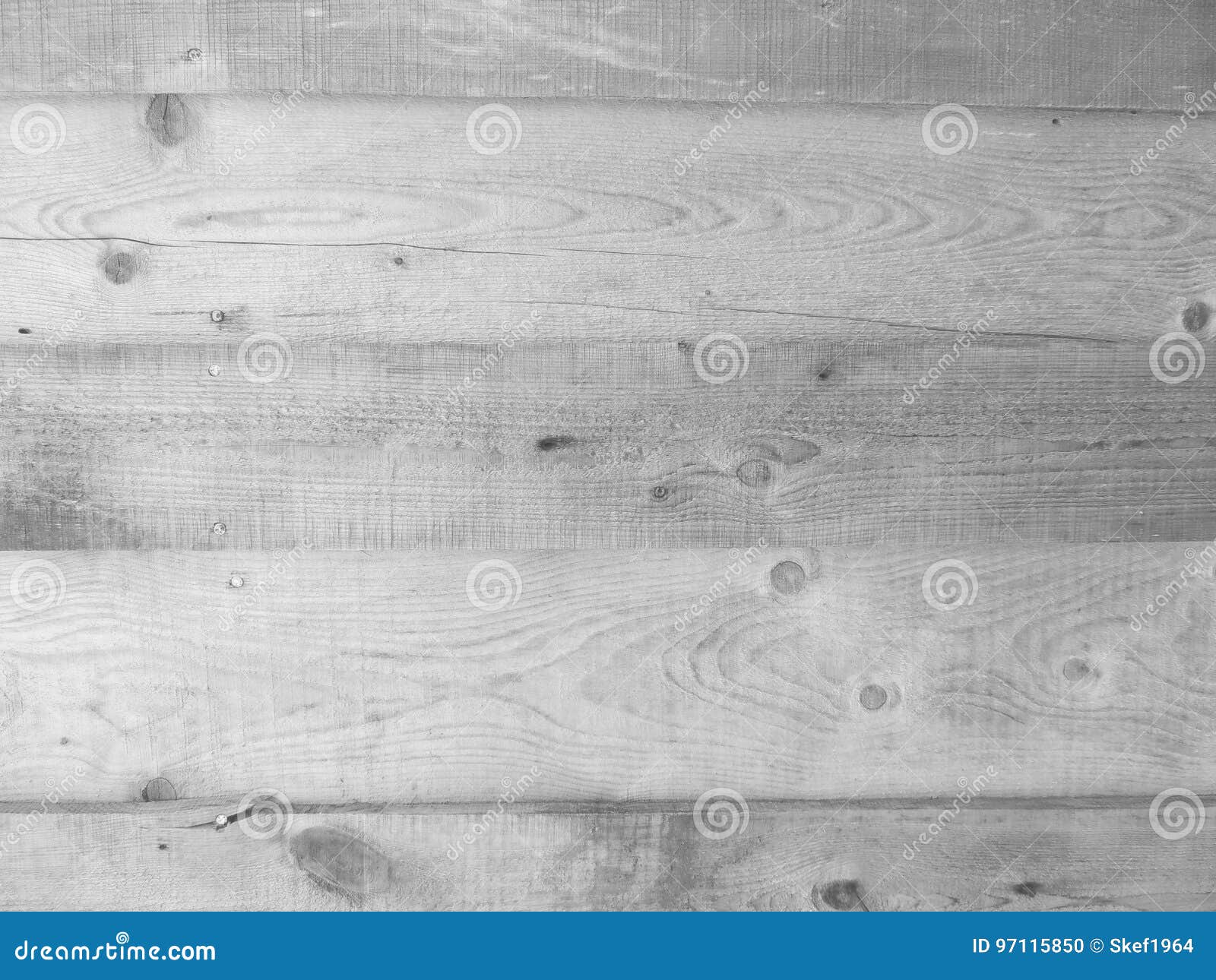 Bleached, Knotty Pine Wall Boards Stock Photography