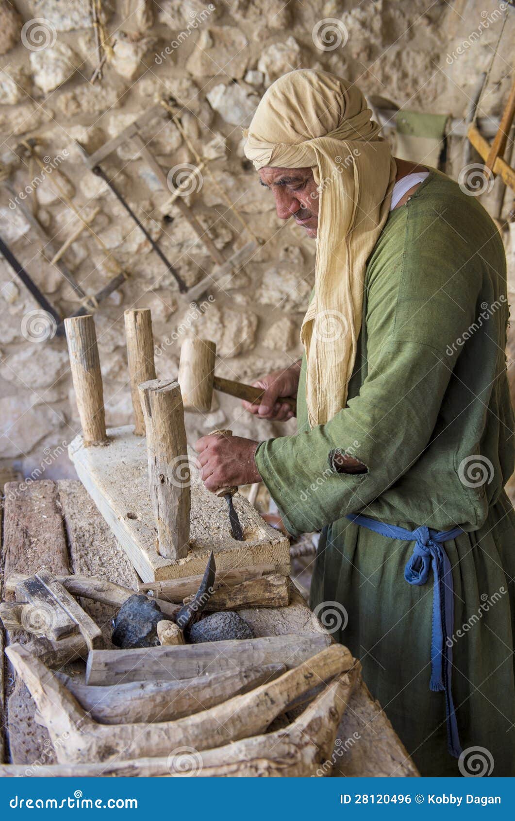 Palestinian carpenter editorial photo. Image of biblical 28120496