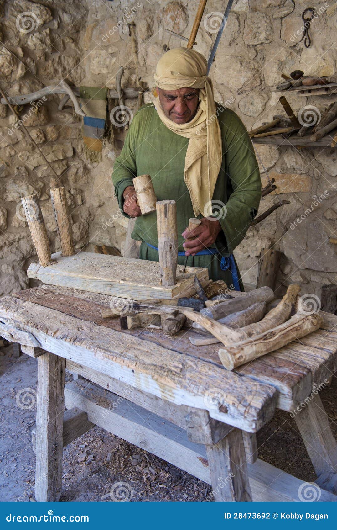 Palestinian Carpenter Editorial Photography Image 28473692