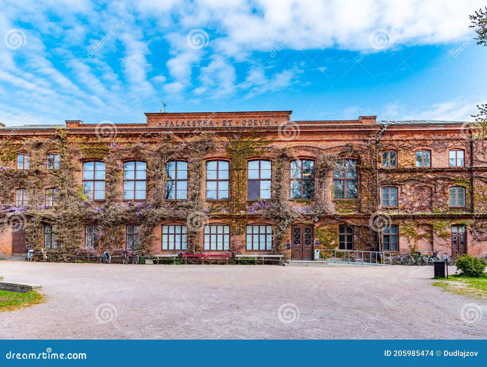 palestra building of the university of lund in sweden