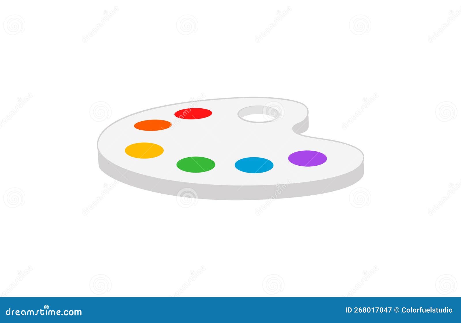 Palette Colors with Good Quality with Good Color Stock Vector