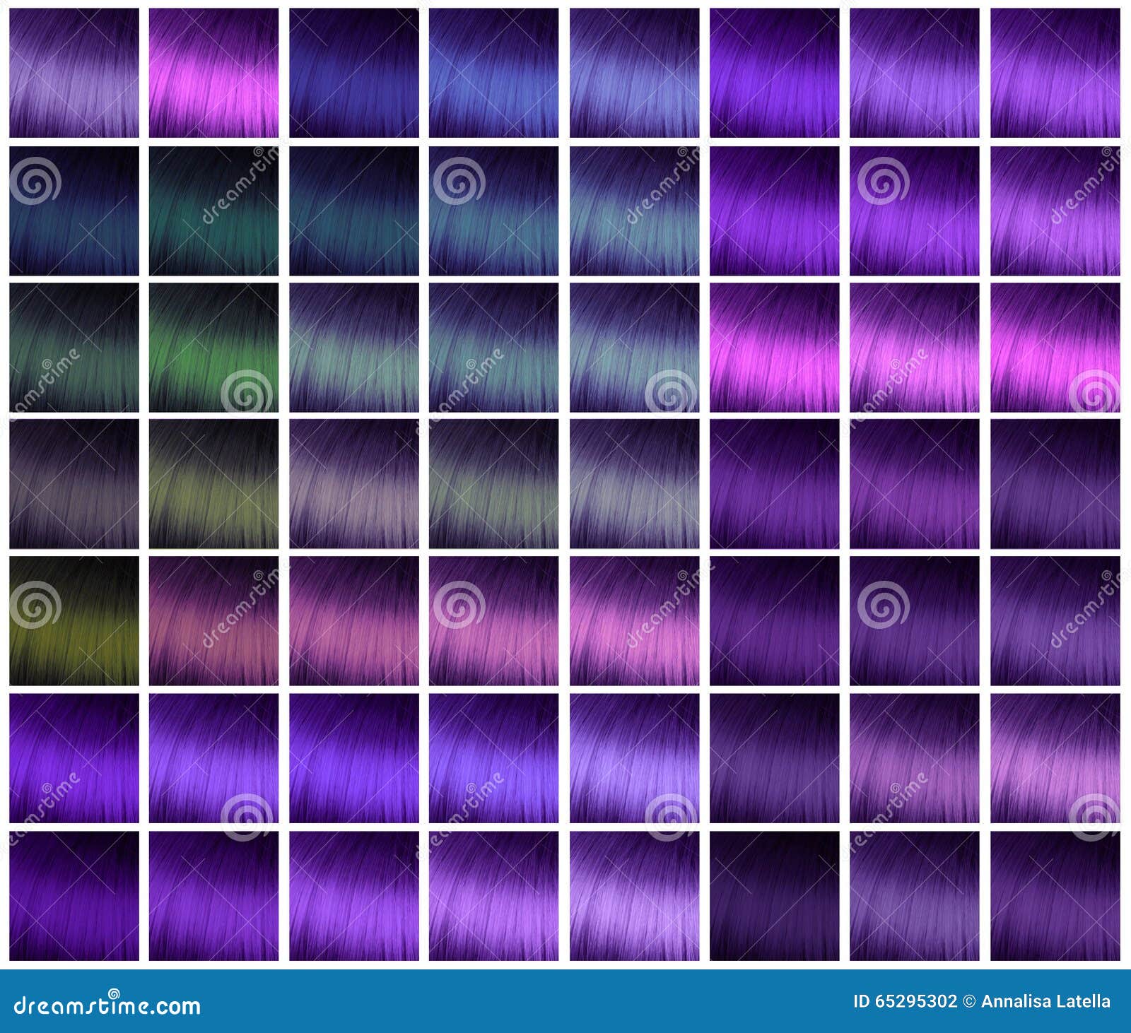 Palette for hair dyeing stock photo. Image of hairstyle - 65295302 Palette for hair dyeing stock photo. Image of hairstyle - 65295302