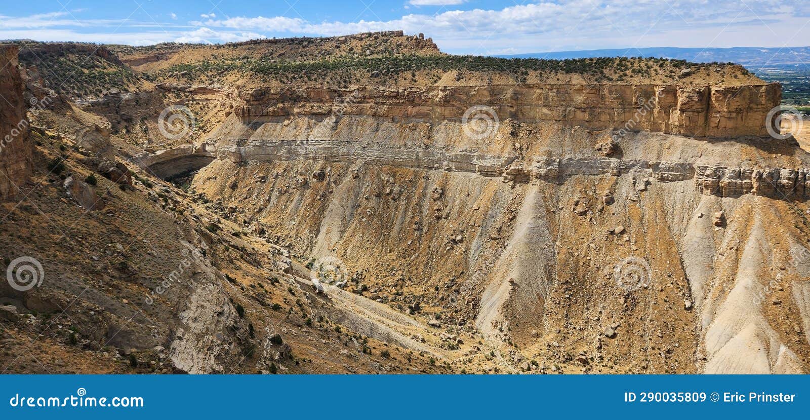 Palisade mesa high desert stock image. Image of west 290035809