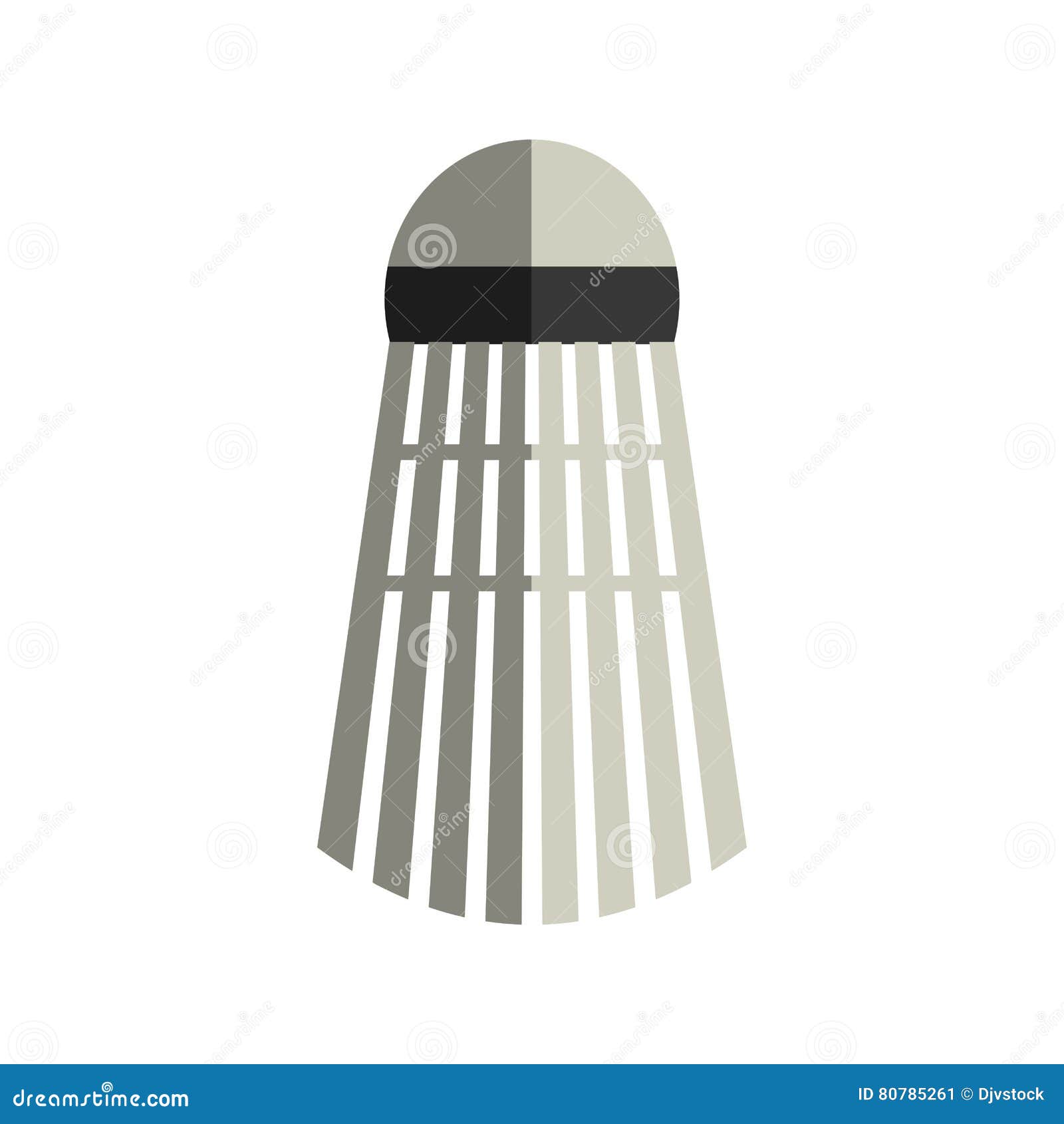 Palla Dell'uccellino Di Volano Illustrazione Vettoriale - Illustrazione