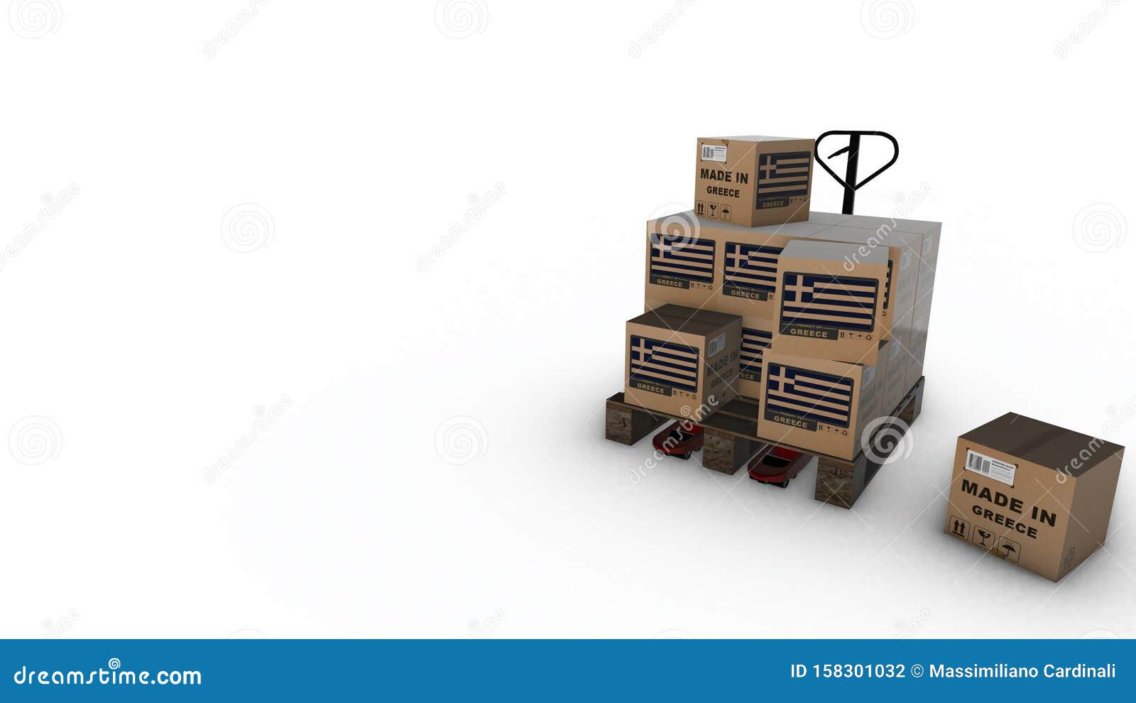 Pallet Greece with Box Rotation Dx Stock Footage Video of canadared