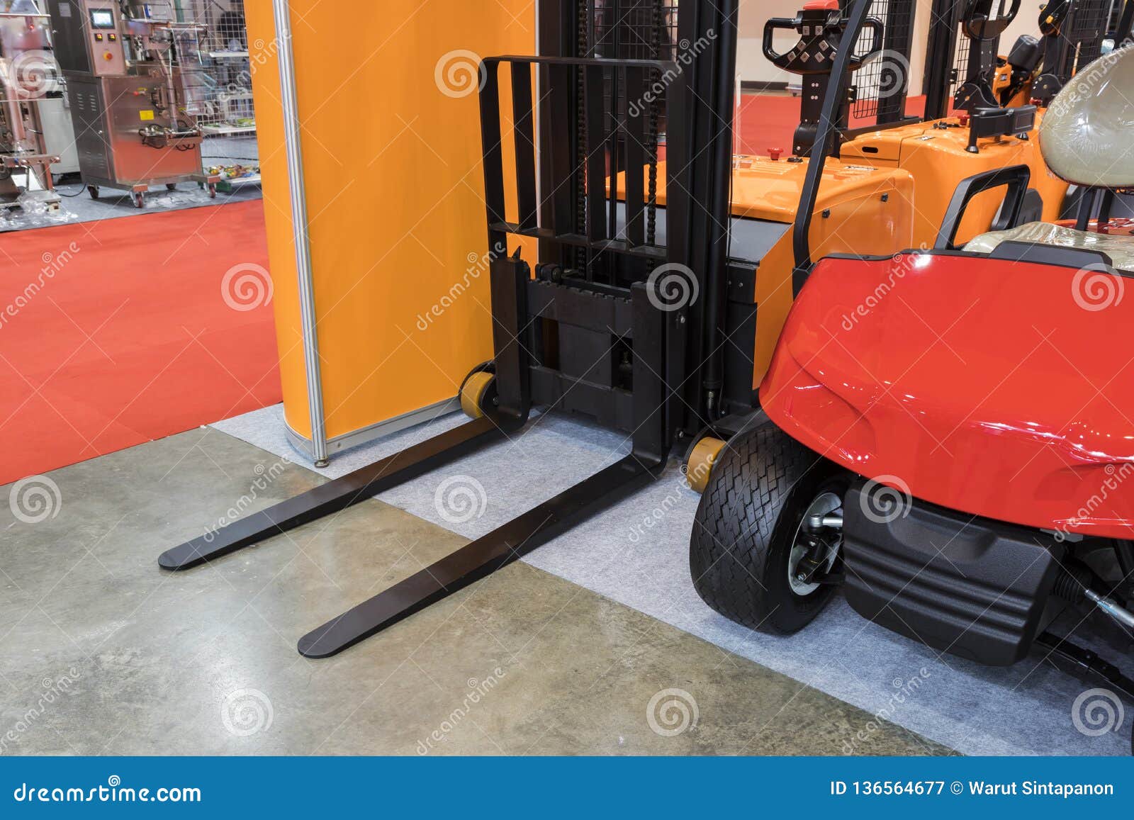 Pallet Jack for warehouse stock image. Image of jack 136564677
