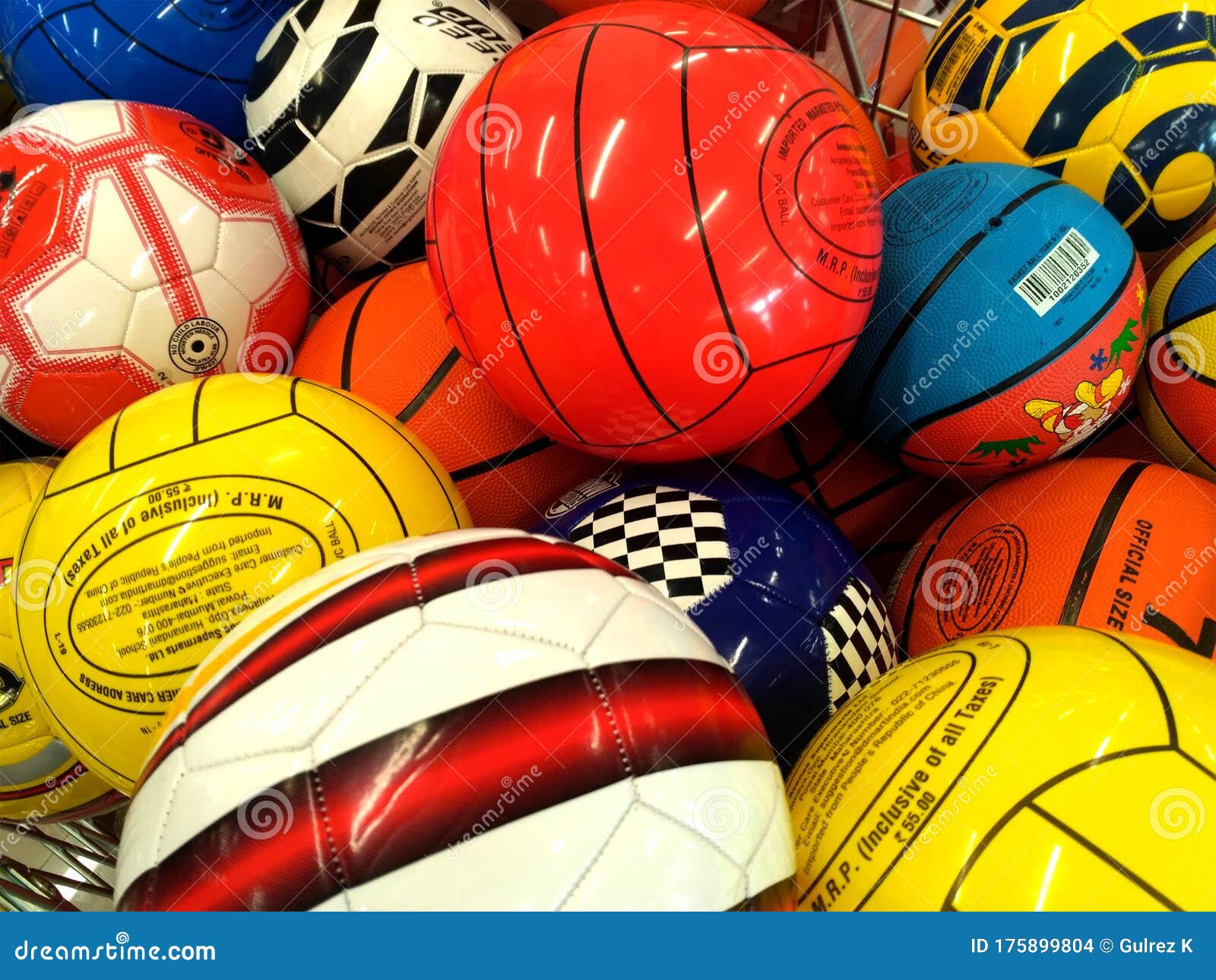 Collezione palloni da calcio sale