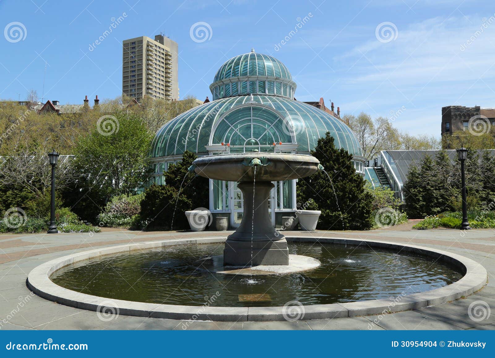 Palm House In Brooklyn Botanic Garden Editorial Stock Image