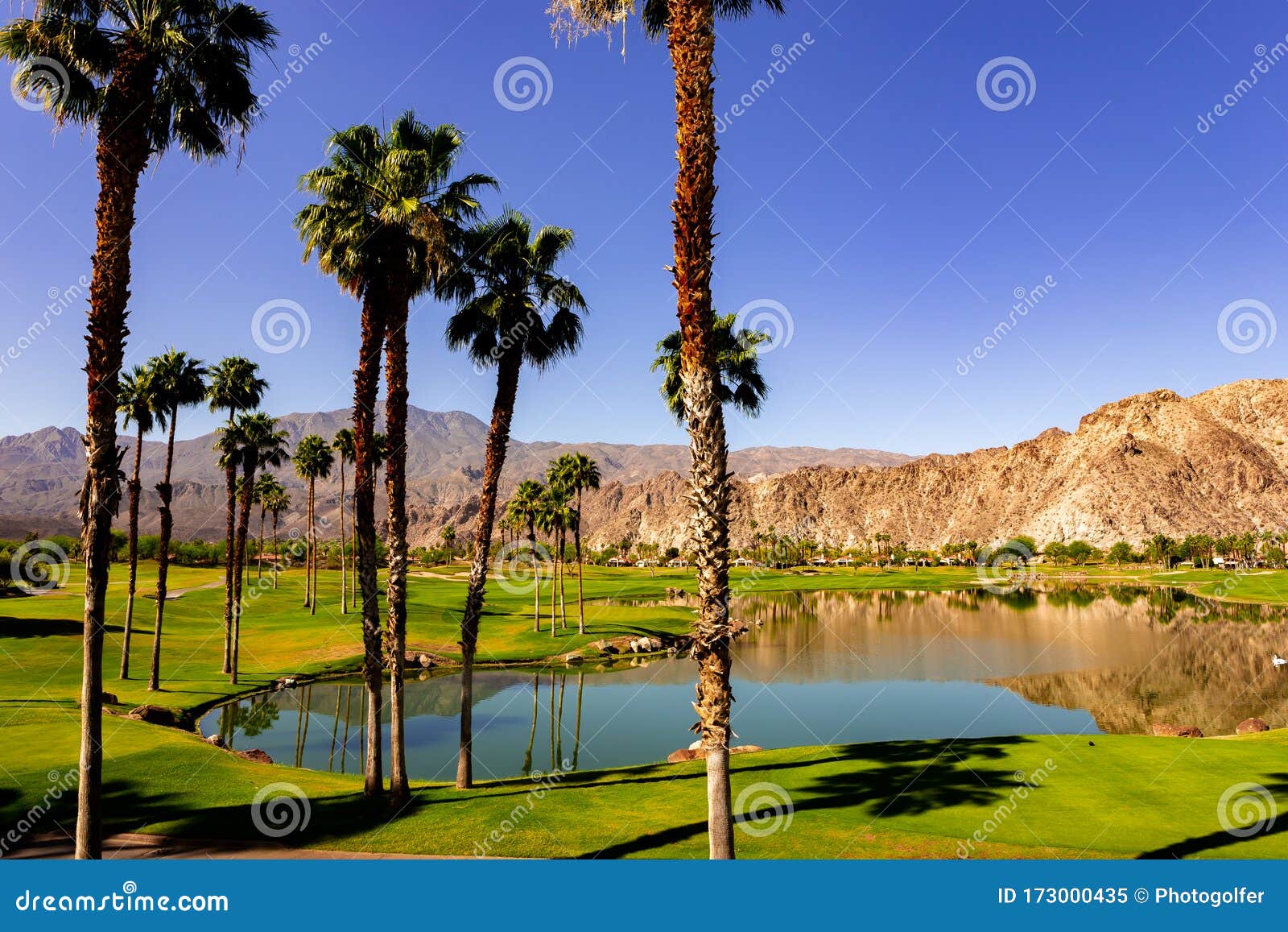 Palm Springs高尔夫球场ana Inspiration 加利福尼亚州库存图片 图片包括有springs高尔夫球场ana Inspiration 加利福尼亚州