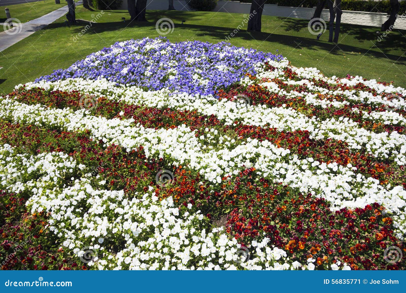 Palm Springs Kalifornien Usa Am 12 April 2015 Us Flagge In Den