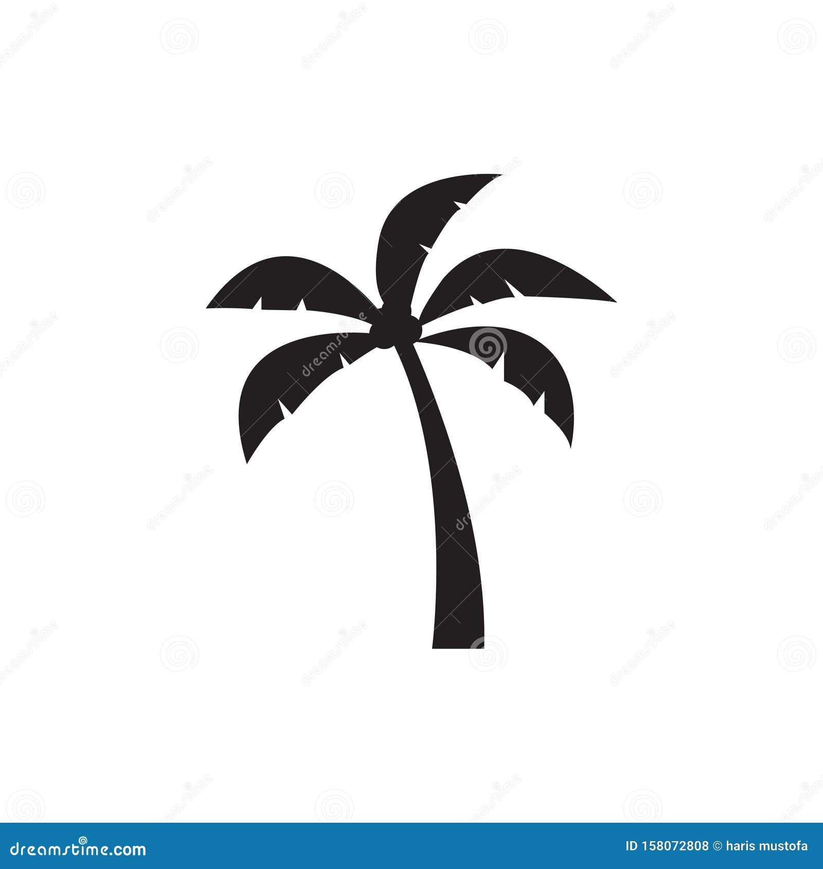 palm tree graphic  template  