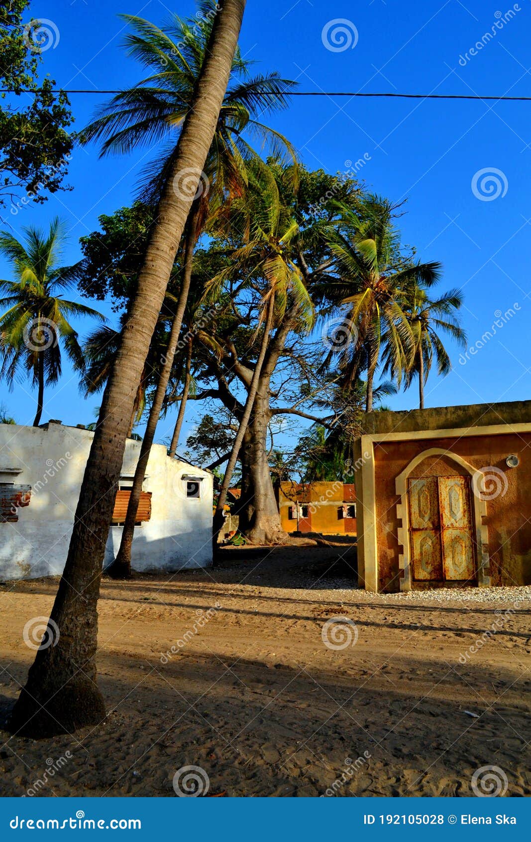 palmarin village, sine-saloum delta, senegal