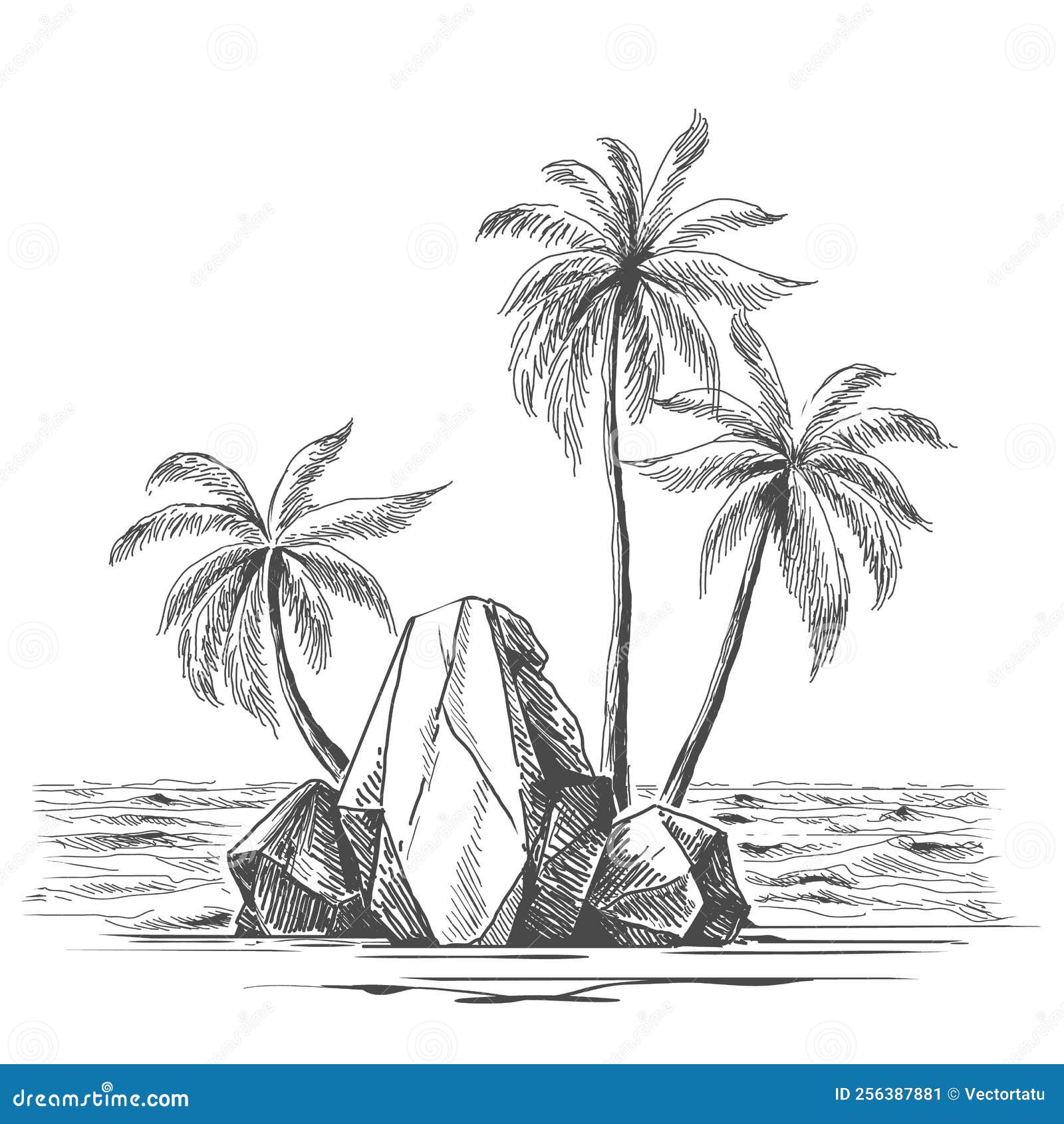 Sea Coast Graphic Beach Black White Landscape Sketch Illustration Vector  Royalty Free SVG Cliparts Vectors And Stock Illustration Image  150856350