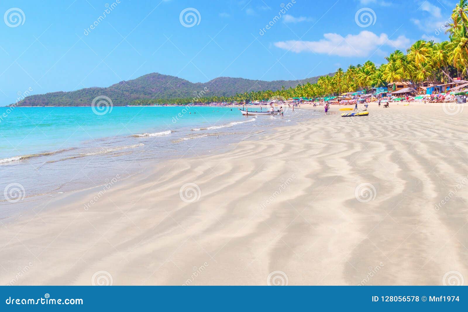 Palolem Beach South Goa India Editorial Stock Photo