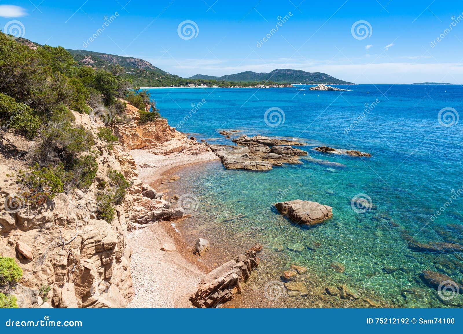 科西嘉岛,海,岩,自然-千叶网