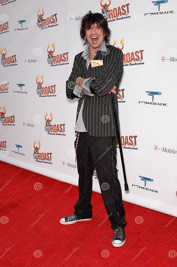 Tommy Lee editorial stock image. Image of rock, city 34829039