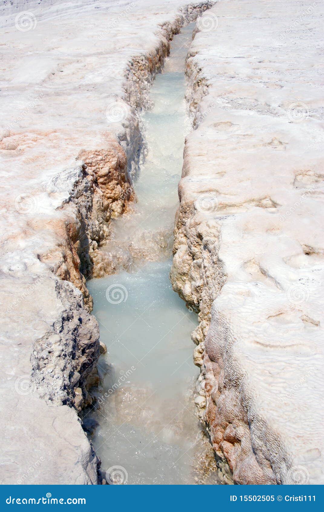 Pamukkale Hot Calcium Spring Stock Image Image of visiting, vacation