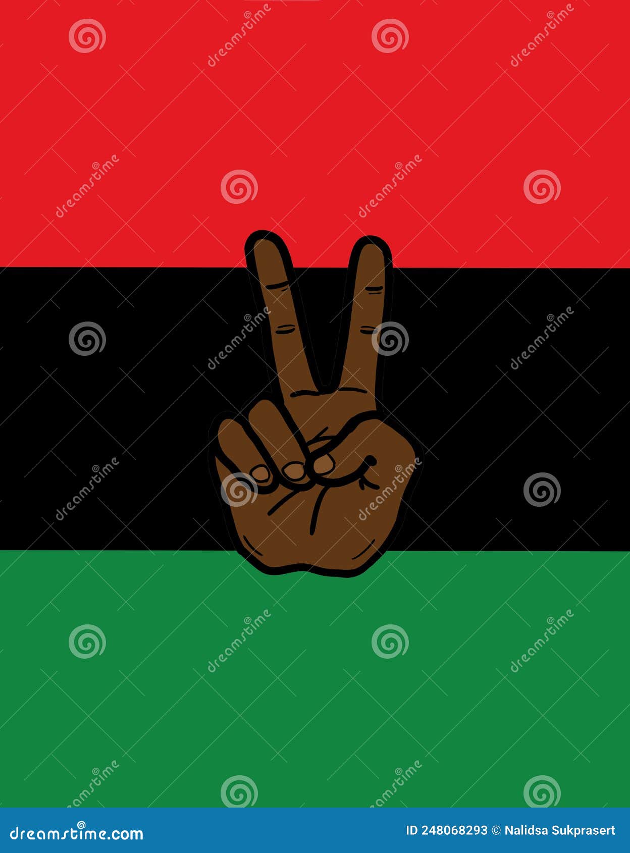 pan african flag juneteenth black freedom liberation