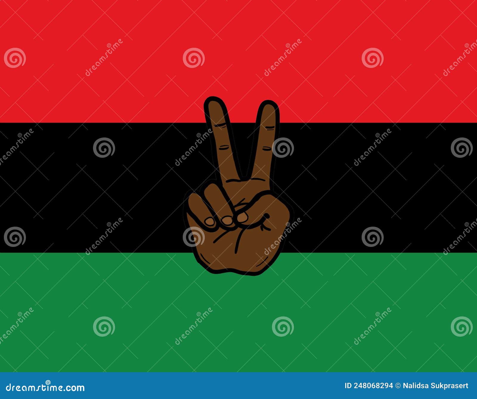 pan african flag juneteenth black freedom liberation