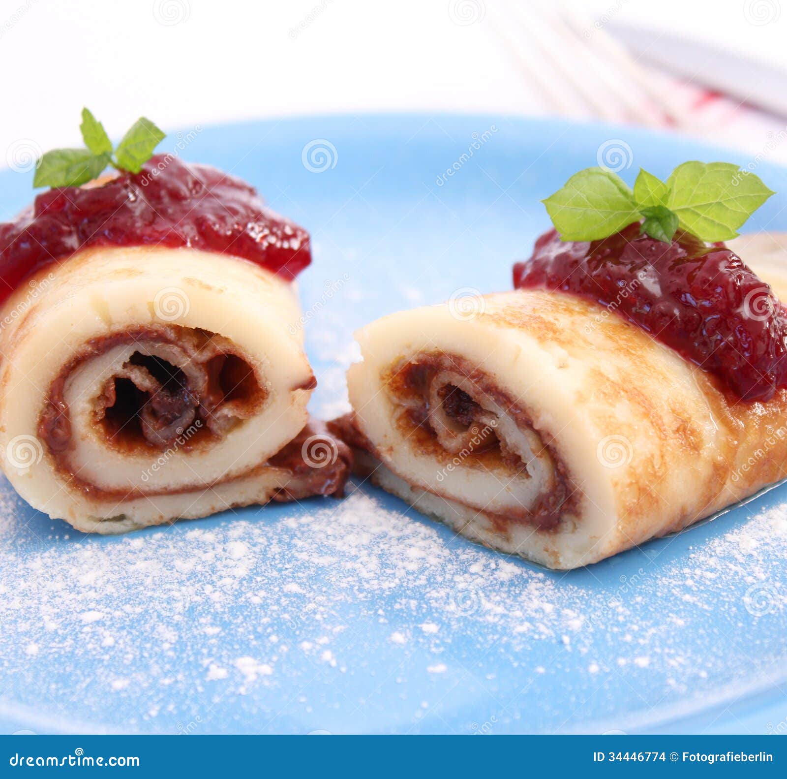 Pan Cakes foto de archivo. Imagen de chocolate, dulce 34446774