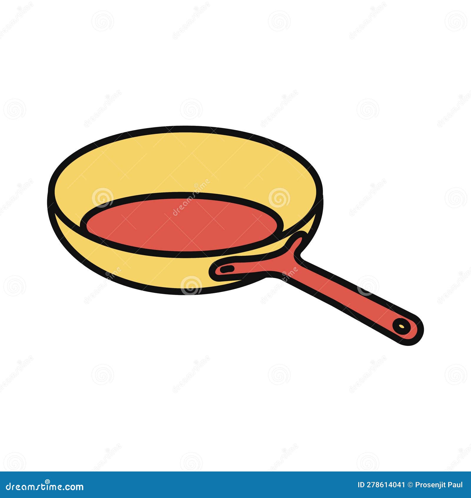 Pan, Cooking Pan, Hand Pan, Cooking Pan Icon Stock Vector