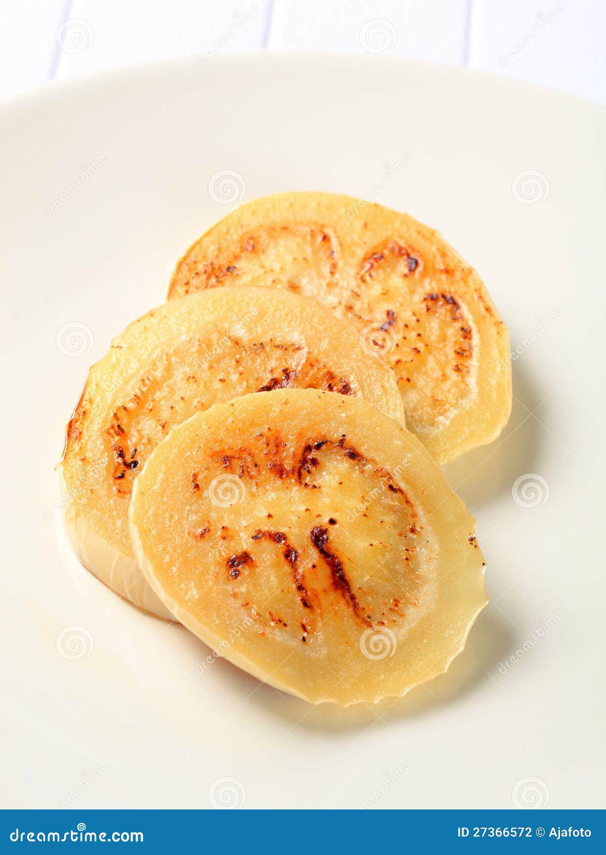 Pan fried aubergine stock photo. Image of calorie, starter 27366572