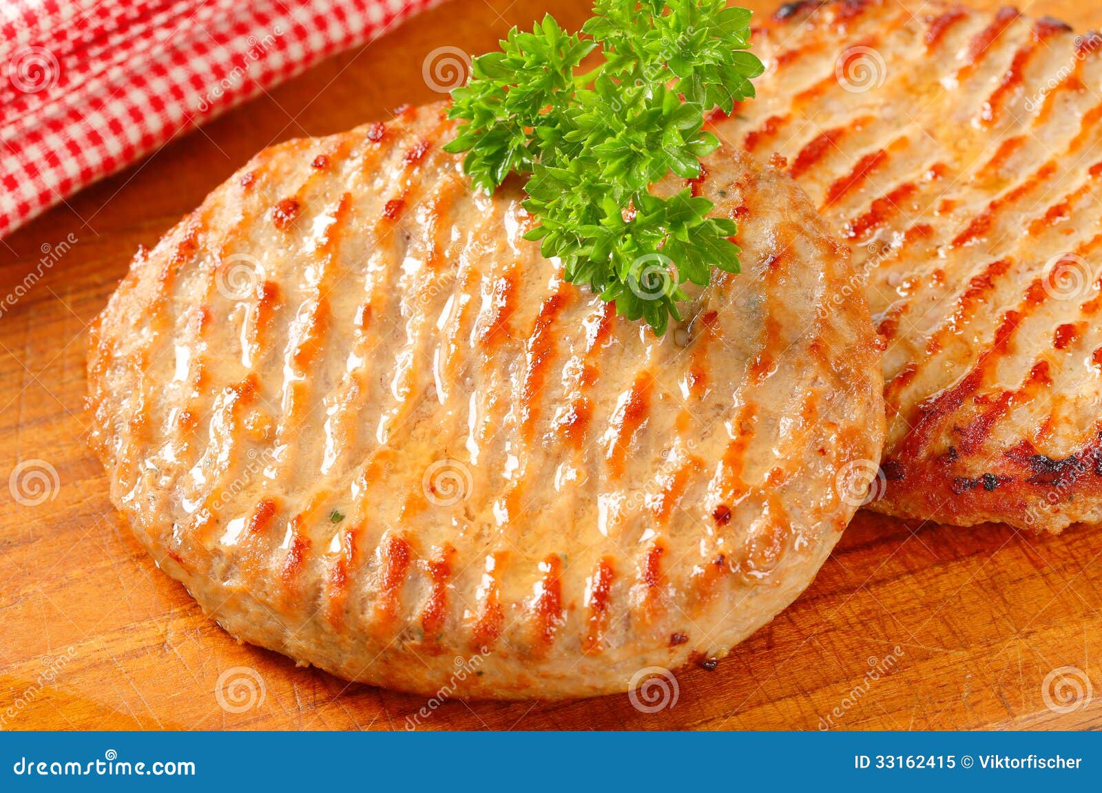 Pan fried patties stock image. Image of chicken, appetizer 33162415