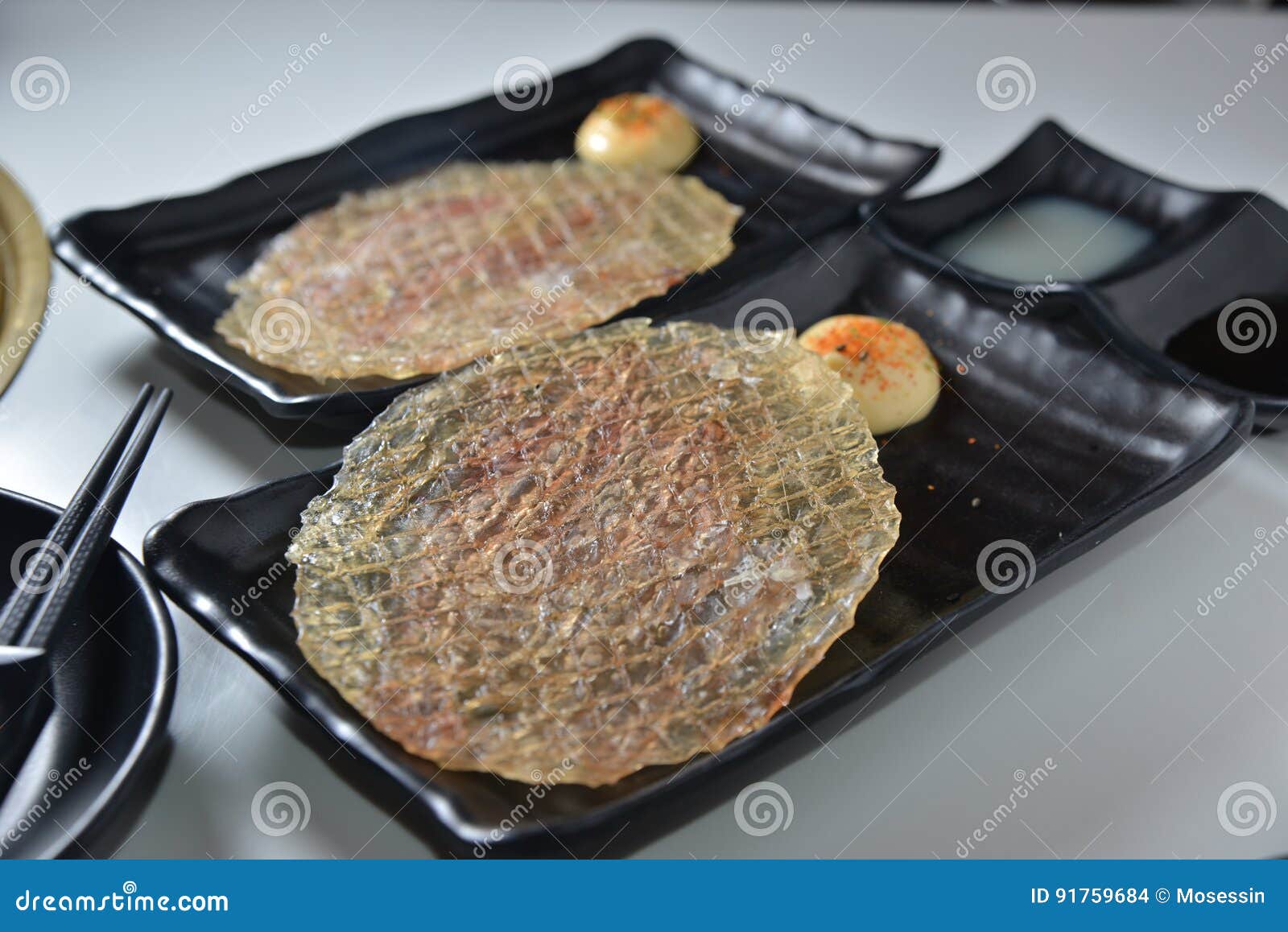 PanFried Squid stock photo. Image of micro, dinner, chilly 91759684