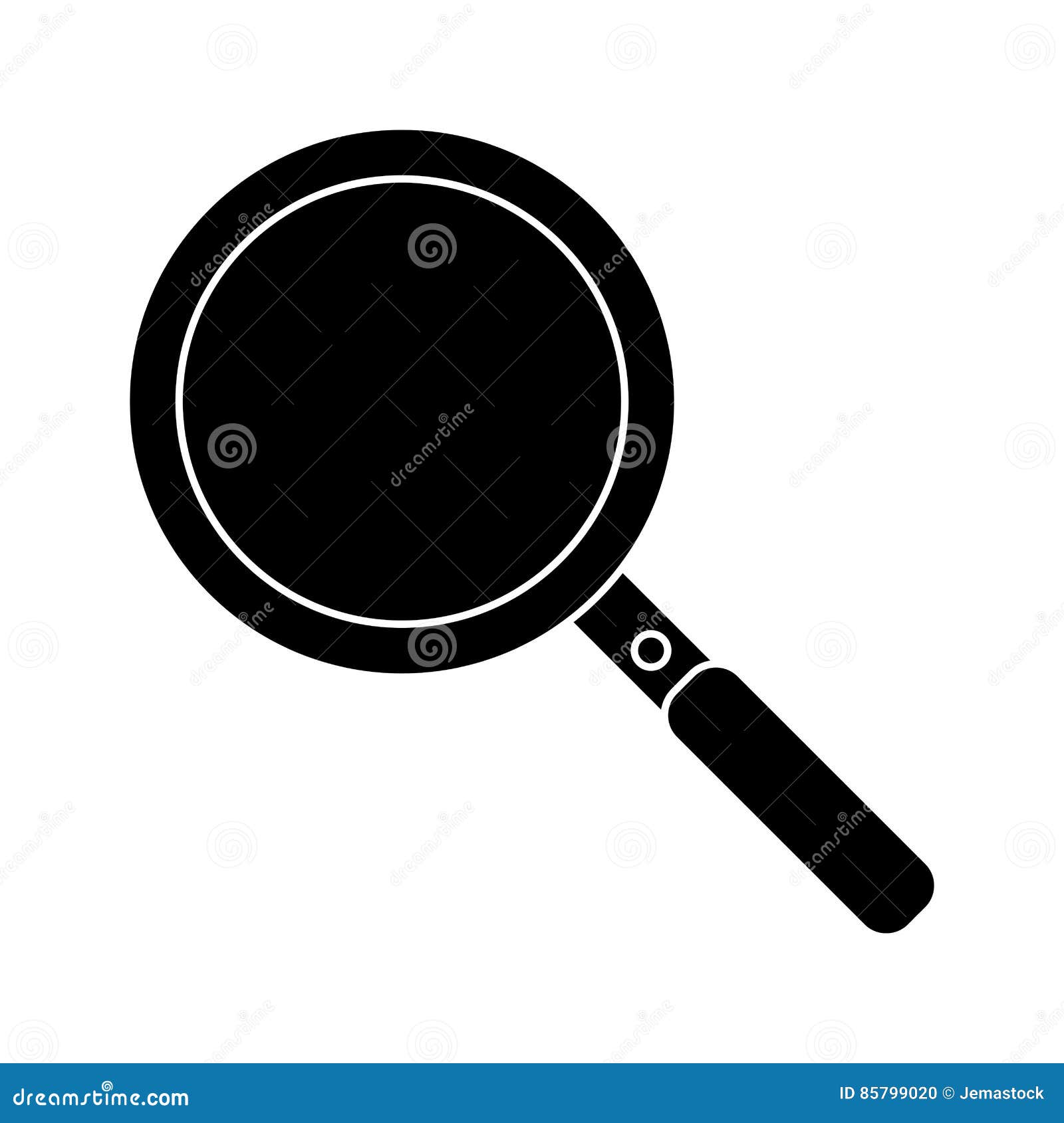 Pan Kitchen Cook Icon Pictogram Stock Vector - Illustration of ...