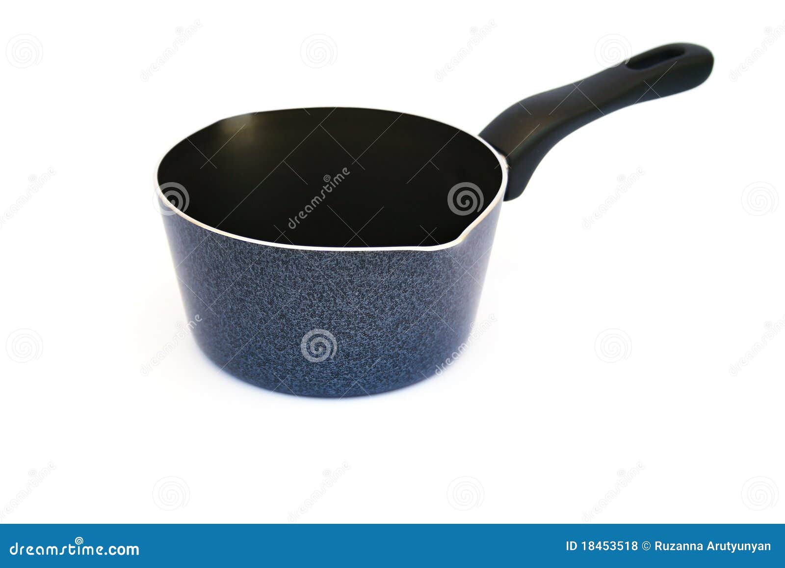 Pan on white stock photo. Image of cast, pressure, kitchenware 18453518