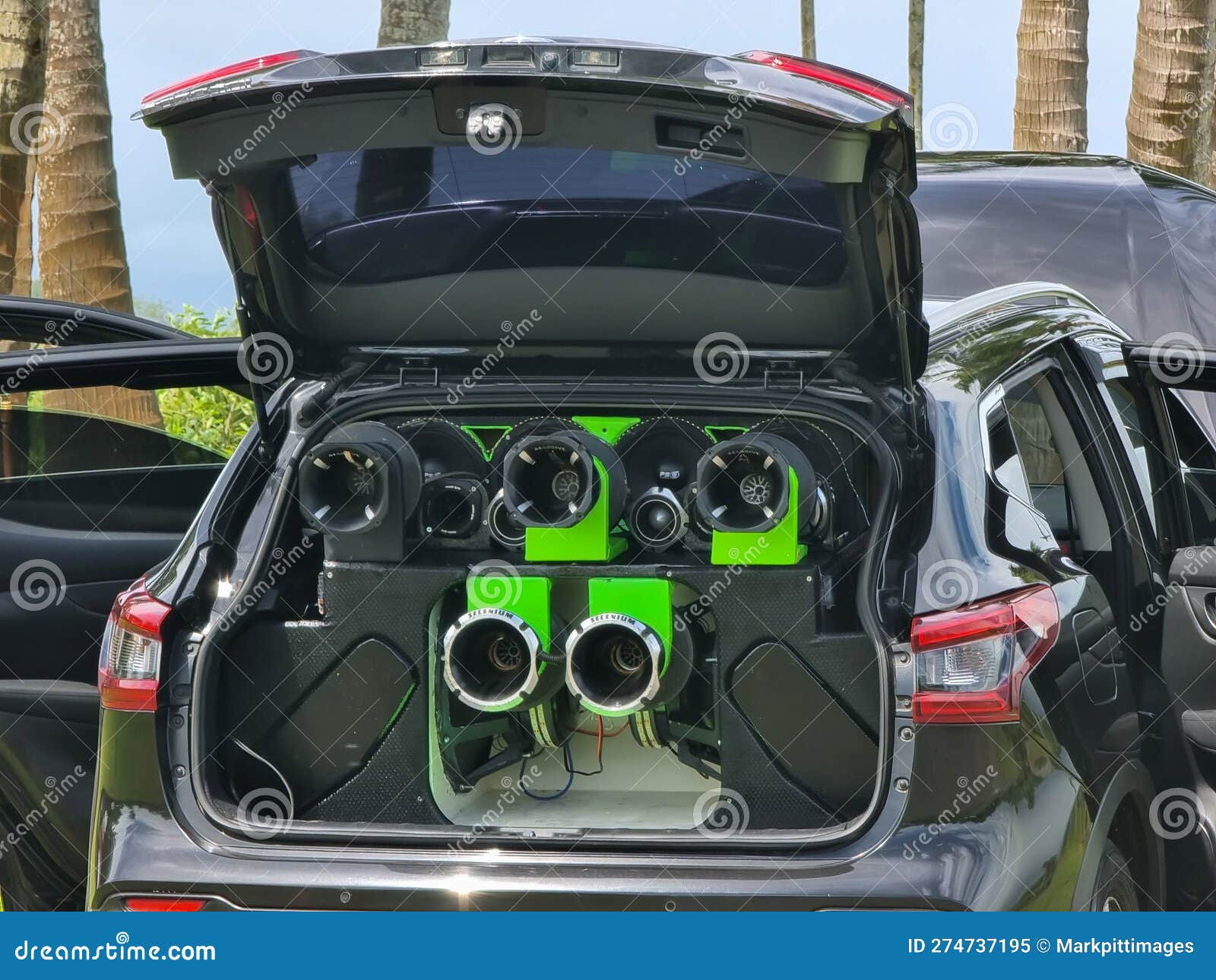 Panama, David Town, Car Audio Setup Editorial Image Image of interior