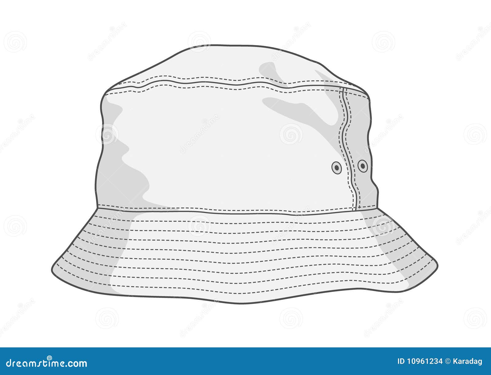 Panama hat stock vector. Illustration of empty, merchandise - 10961234