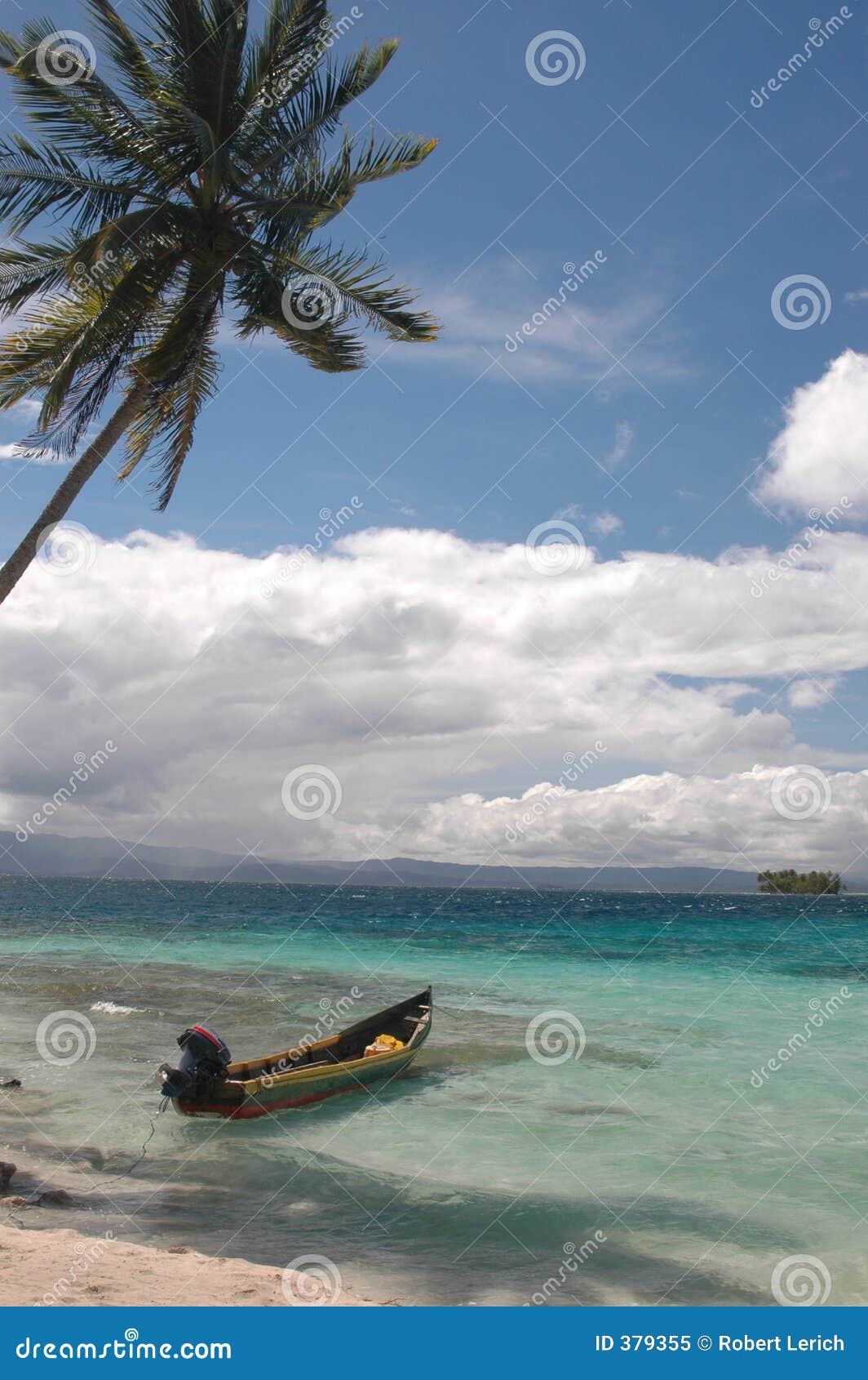 panama native boat san blas islands