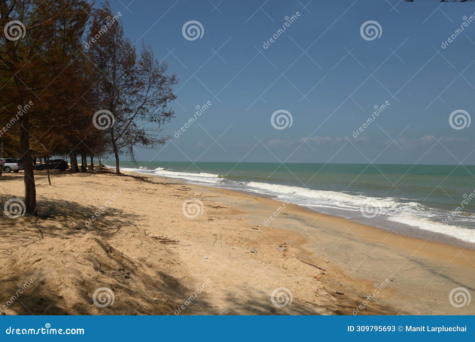 panare beach is a beautiful, clean white beach.