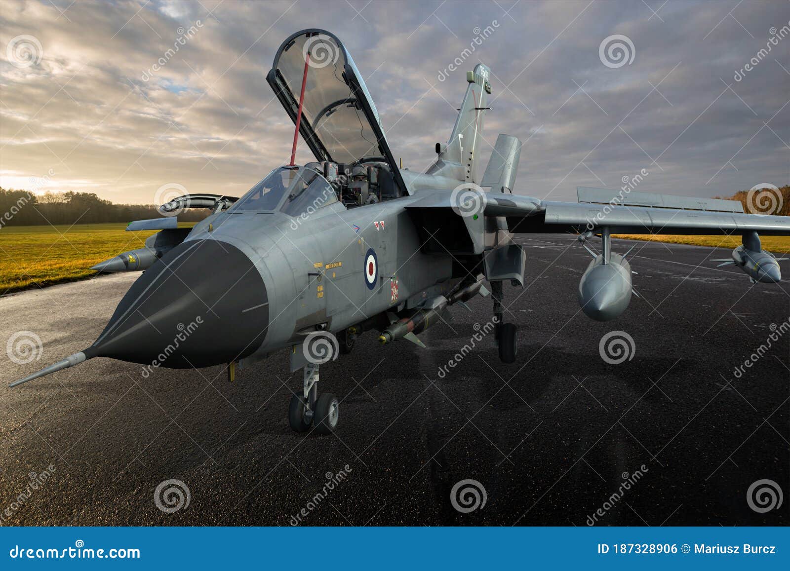 Panavia Tornado GR.1 Assault Version with a Full Range of Airground Equipment Editorial Photo