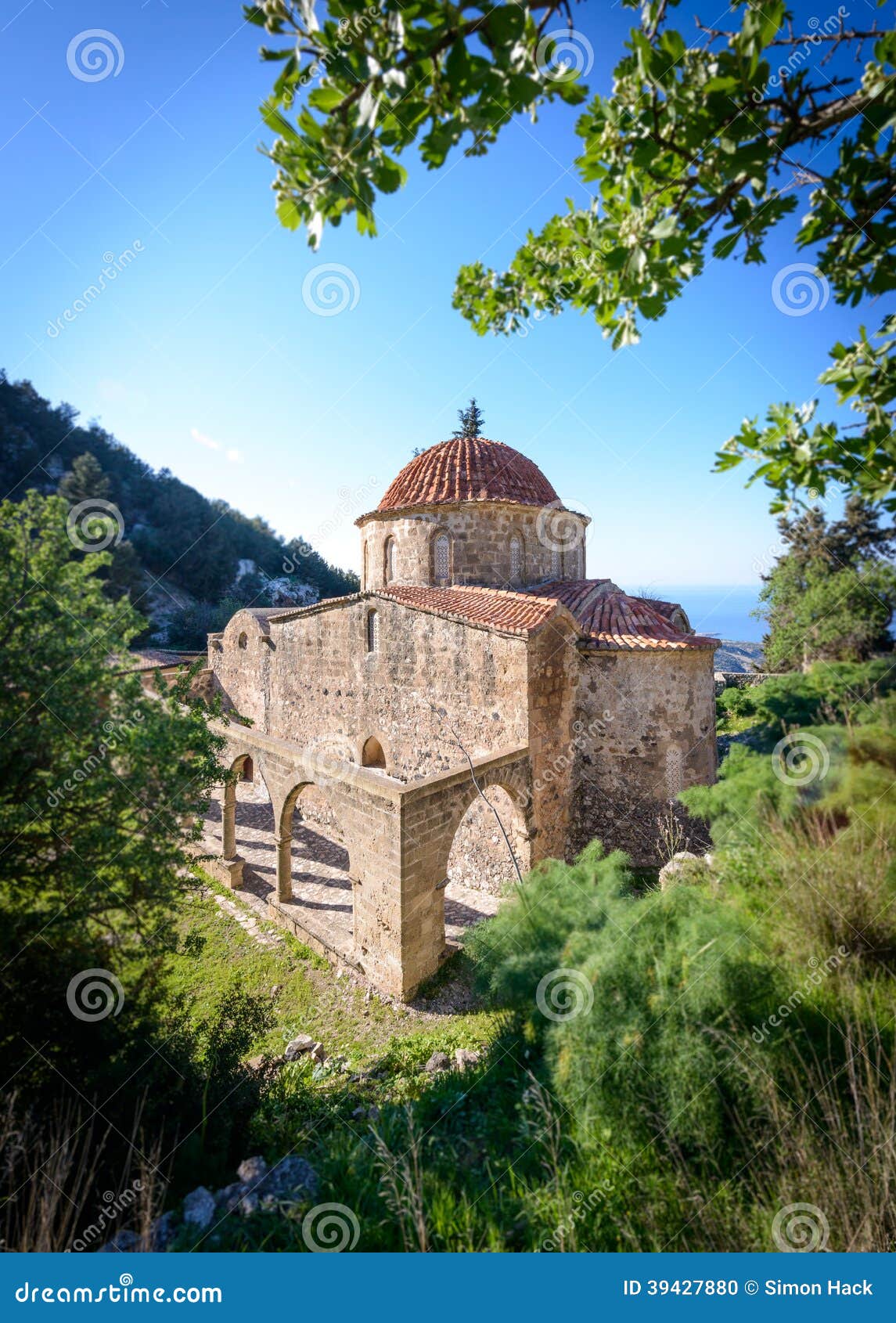 panayia ton katharon church in the kyrenia mountains,northern cyprus