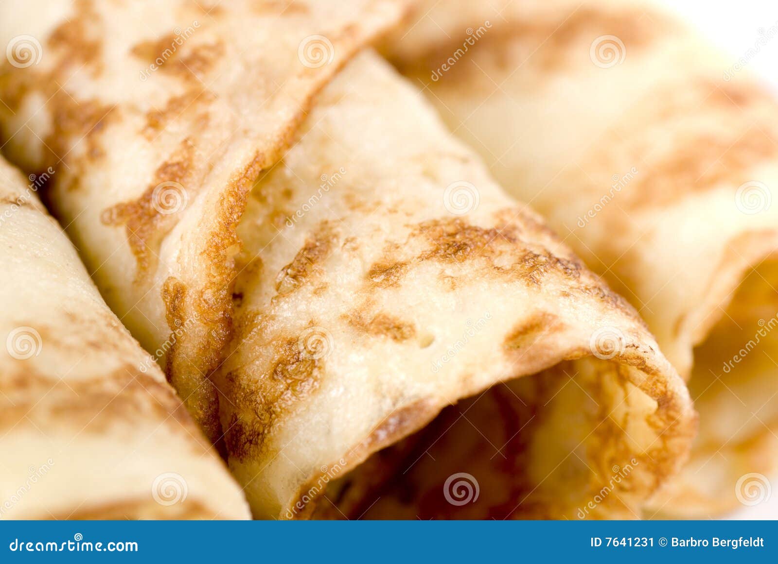 Pancake Background Stock Image - Image: 7641231