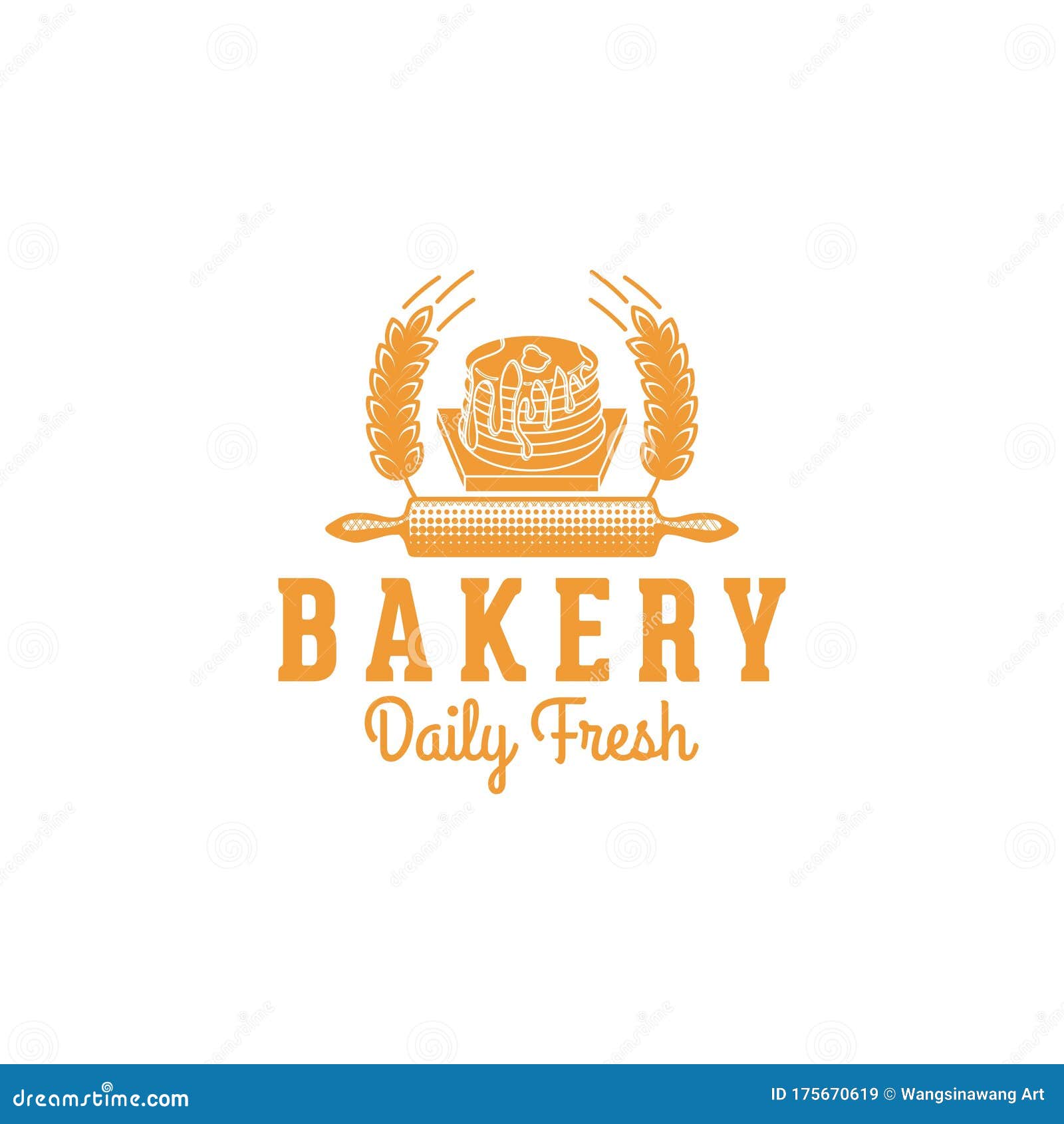 Pancake Vintage Bakery Logo Ideas Inspiration Logo Design Template Vector Illustration Isolated On White Background Stock Vector Illustration Of Creative Breakfast