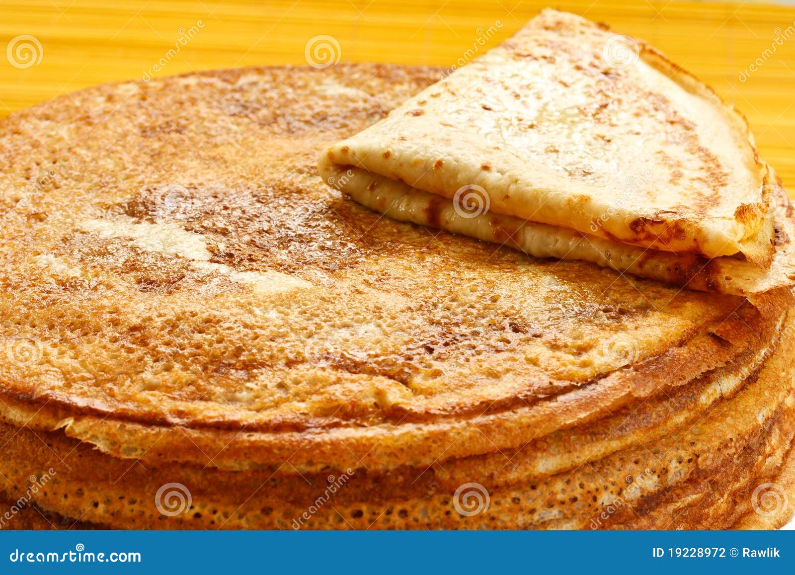Pancakes stock photo. Image of dessert, golden, margarine 19228972