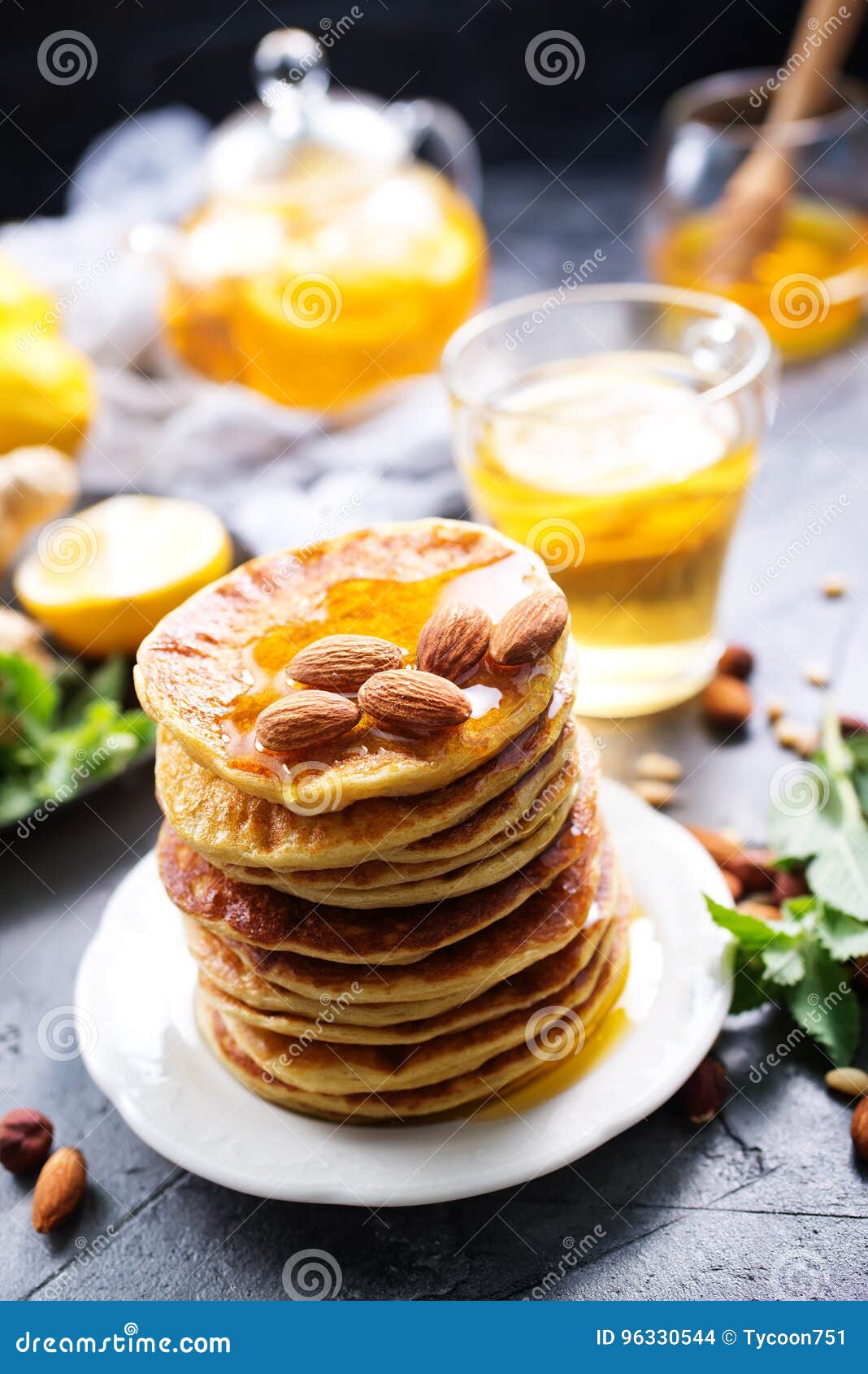 Pancakes stock photo. Image of background, european, delicious - 96330544