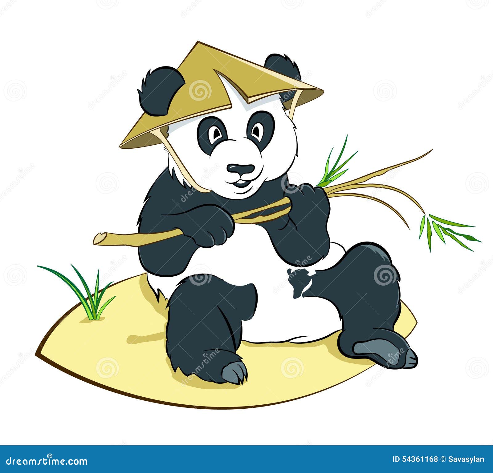 Panda stock vector. Illustration of magic, kids, asia - 54361168 Panda stock vector. Illustration of magic, kids, asia - 54361168