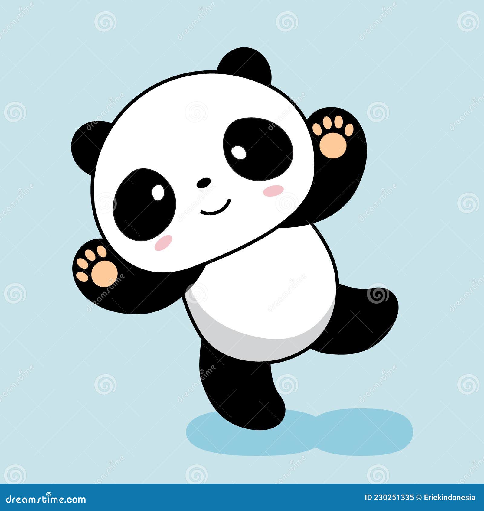 Panda Cartoon Cute Animals Illustration Stock Vector - Illustration of design, background: 230251335 Panda Cartoon Cute Animals Illustration Stock Vector - Illustration of design, background: 230251335